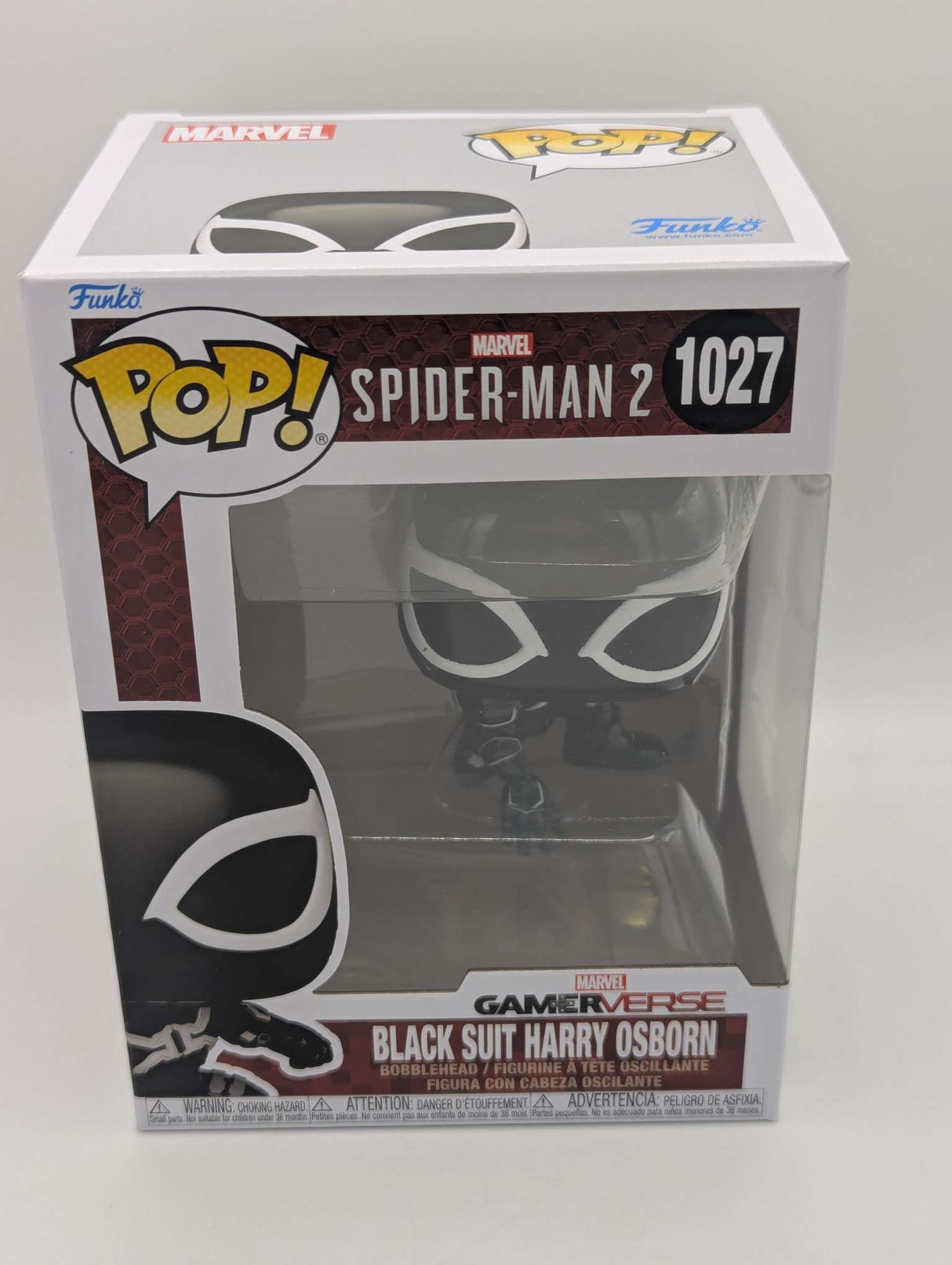 BLACK SUIT HARRY OSBORN | Spider-Man 2 | Funko Pop Games | Marvel Gamerverse  #1027