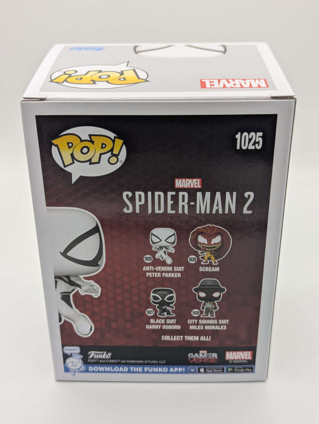 ANTI-VENOM SUIT PETER PARKER | Spider-Man 2 | Funko Pop Games | Marvel Gamerverse  #1025