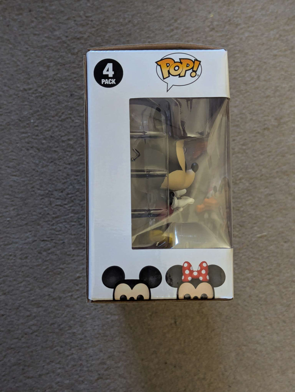 Damaged Box | MICKEY / MINNIE / DONALD / DAISY | Funko Pop Disney 100 | 4 Pack