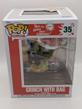 GRINCH WITH BAG | How The Grinch Stole Christmas | Funko Pop! Deluxe #35