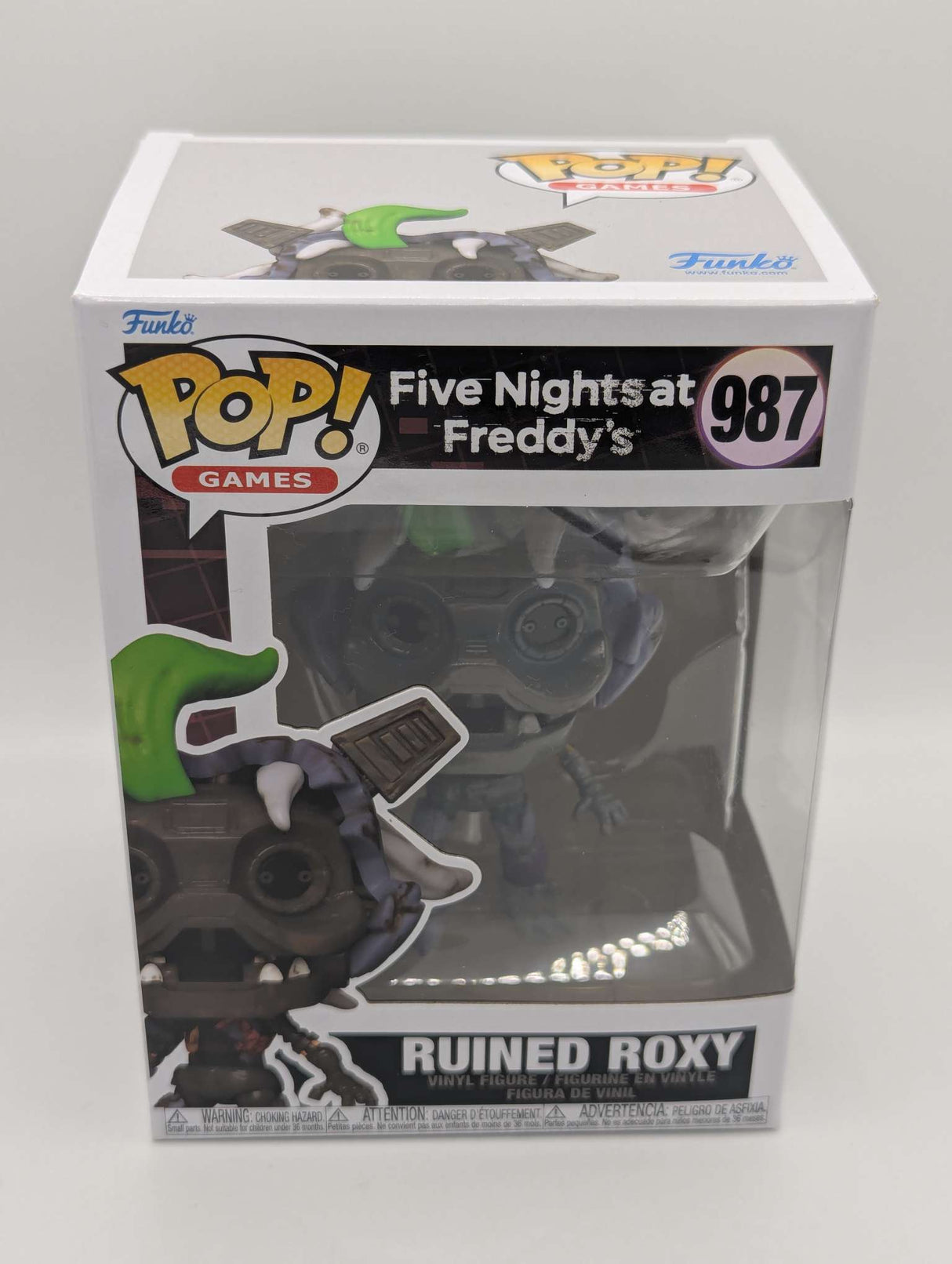 Damaged Box | RUINED ROXY | Funko Pop Games | Five Nights at Freddy's #987