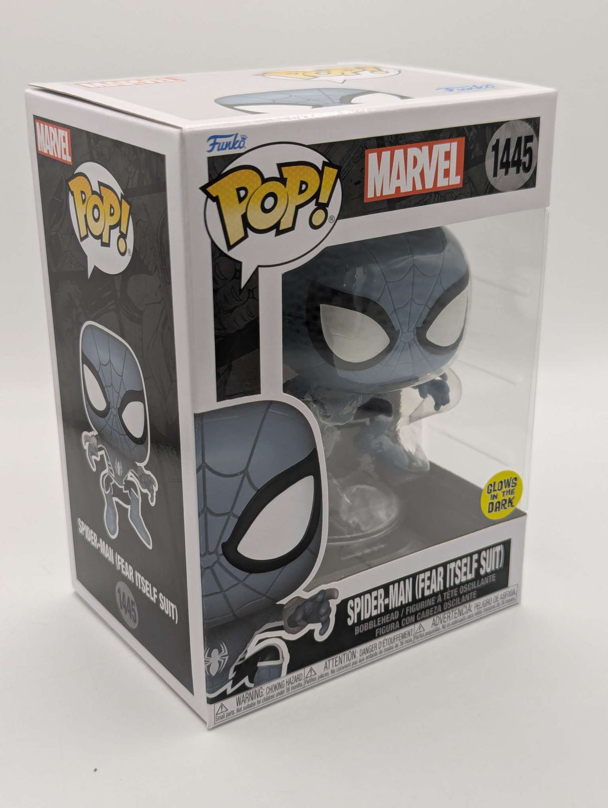 SPIDER-MAN (FEAR ITSELF SUIT) | Funko Pop Marvel | Glow #1445