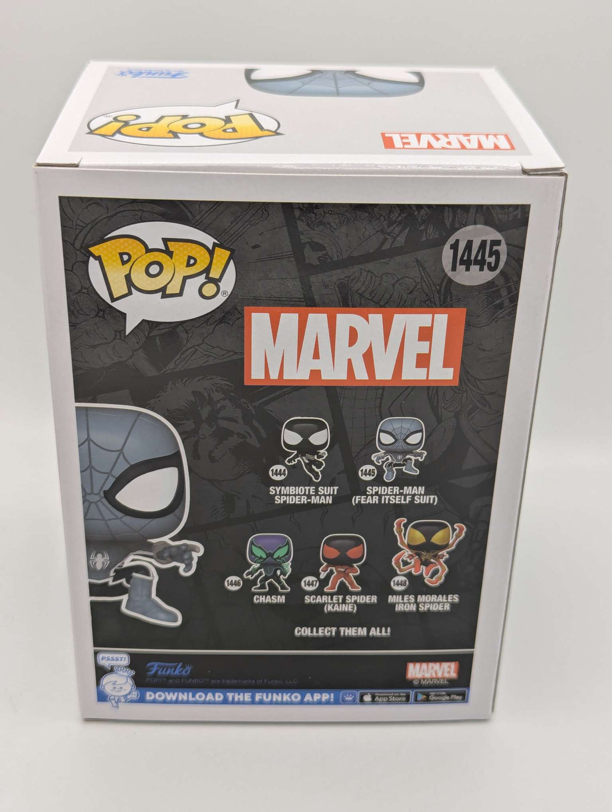 SPIDER-MAN (FEAR ITSELF SUIT) | Funko Pop Marvel | Glow #1445