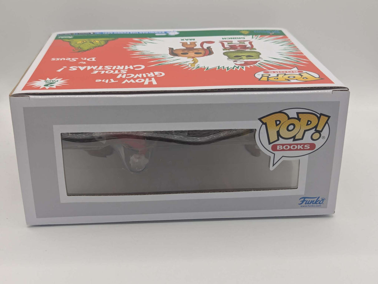 Damaged Box | GRINCH AND MAX | How The Grinch Stole Christmas | Funko Pop! Books 2 Pack