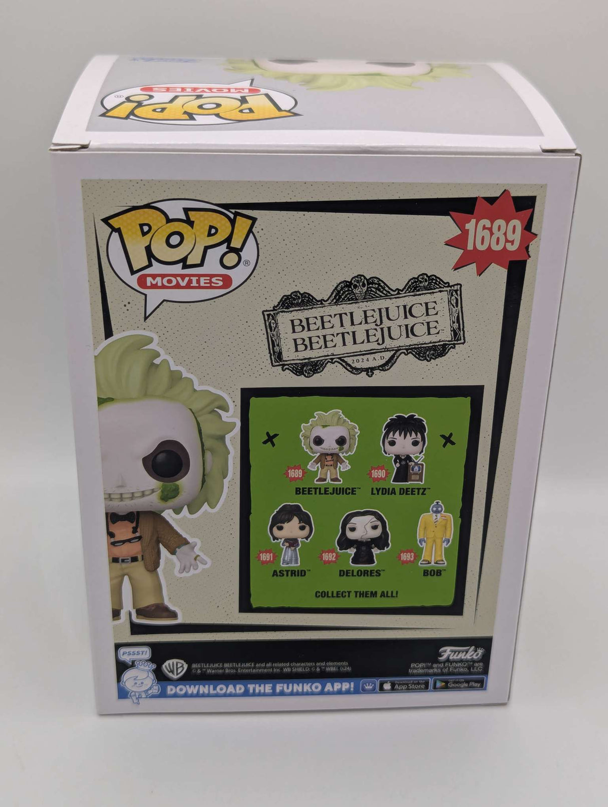 Damaged Box | BEETLEJUICE | Beetlejuice Beetlejuice | Funko Pop Movies #1689