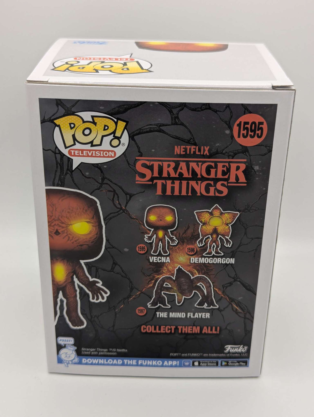 Damaged Box | VECNA (RIFT) | Stranger Things | Funko Pop Television #1595