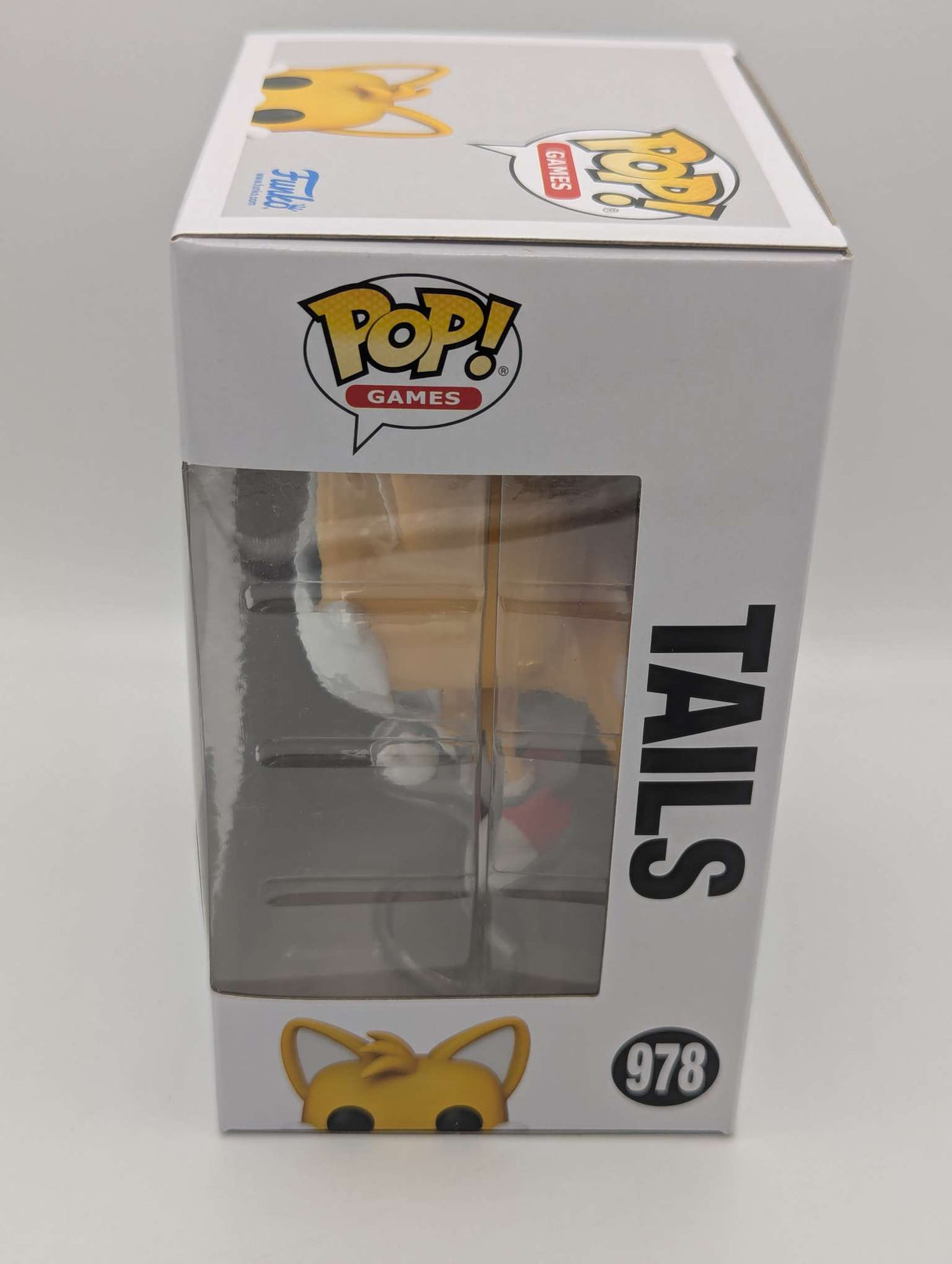 Damaged Box | TAILS (Flying) | Sonic The Hedgehog | Funko Pop Games #978