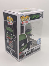 Damaged Box | DARK LEONARDO | Teenage Mutant Ninja Turtles TMNT | Funko Pop Comics #38