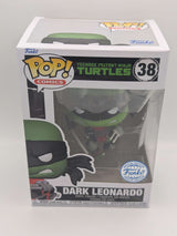 Damaged Box | DARK LEONARDO | Teenage Mutant Ninja Turtles TMNT | Funko Pop Comics #38