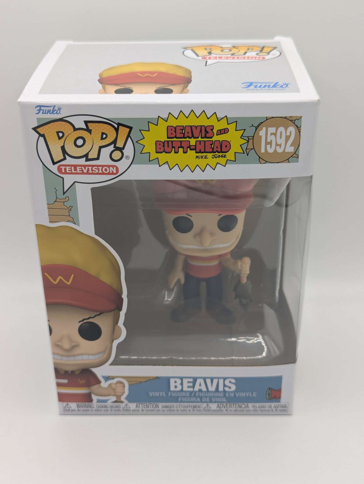 Damaged Box | BEAVIS | Beavis and Butt-Head | Funko Pop Television #1592