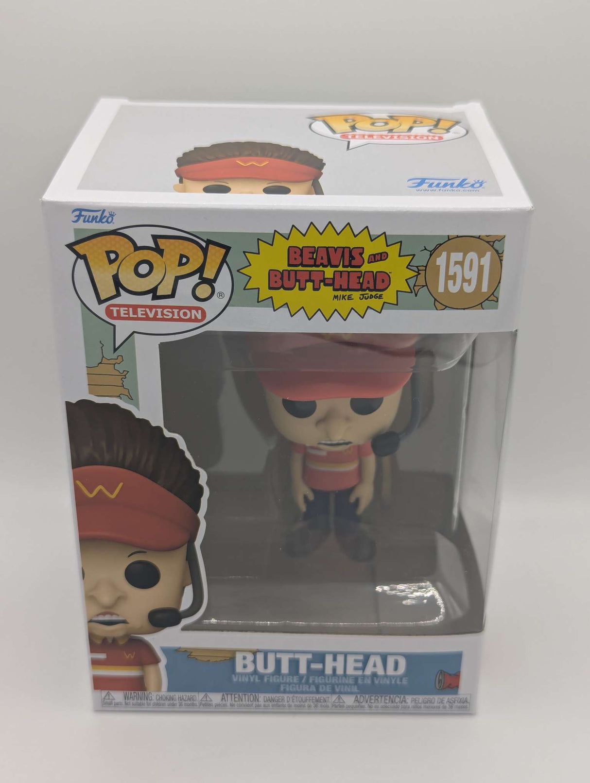 Damaged Box | BUTT-HEAD | Beavis and Butt-Head | Funko Pop Television #1591