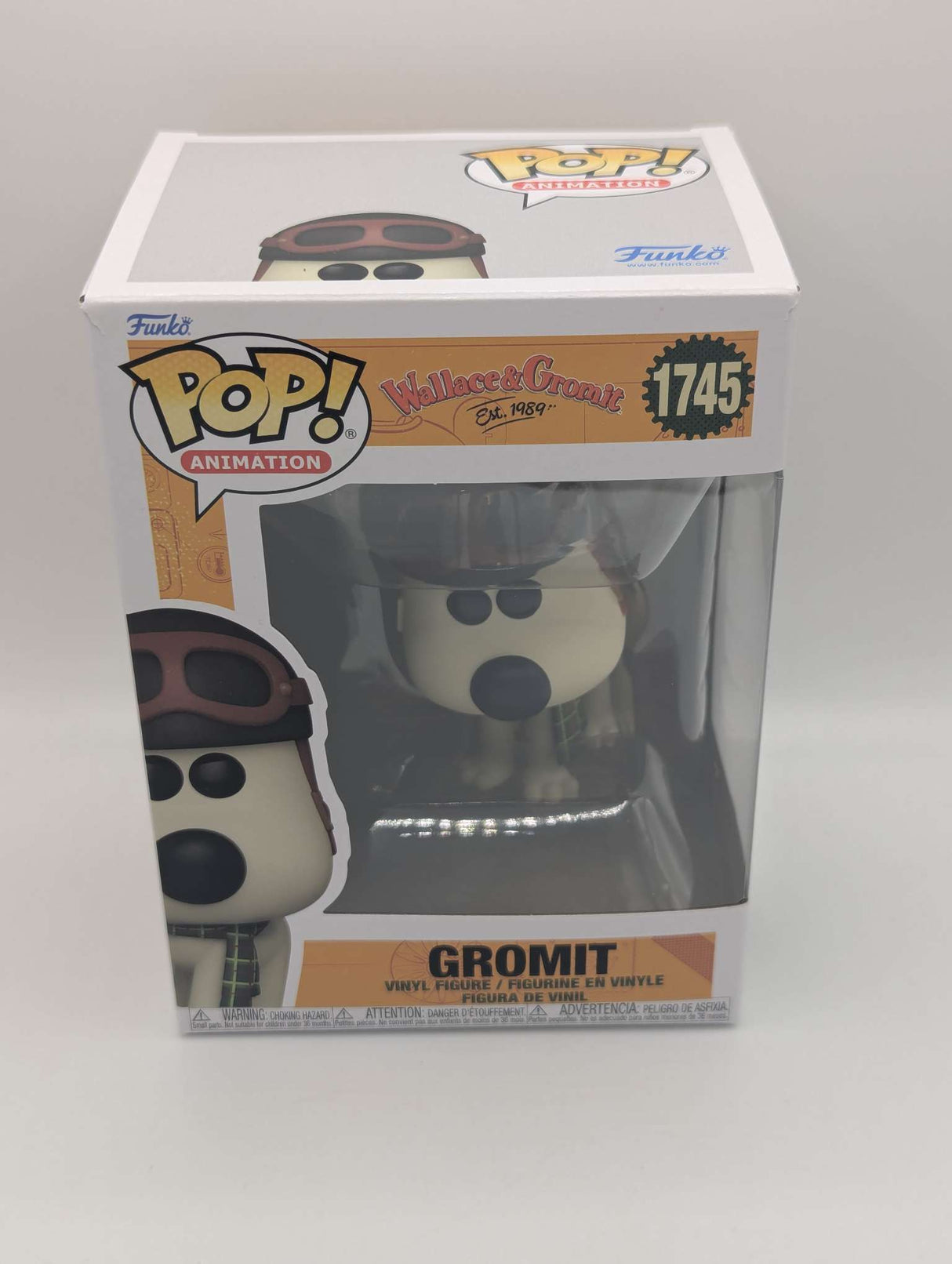 Damaged Box | GROMIT | Wallace & Gromit | Funko Pop Animation #1745