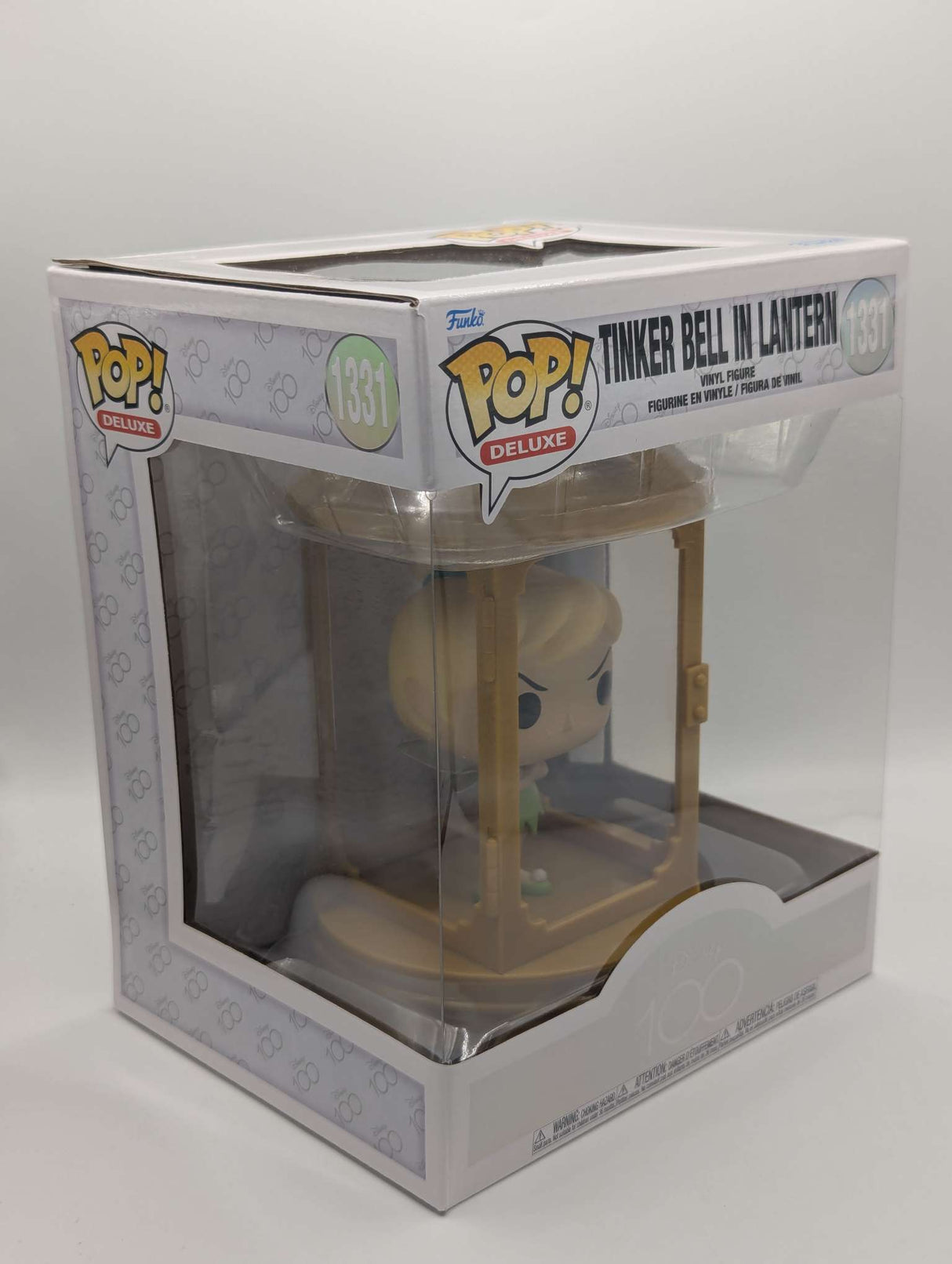 Damaged Box | TINKER BELL IN LANTERN | Funko Pop Deluxe | Disney 100 | Peter Pan #1331