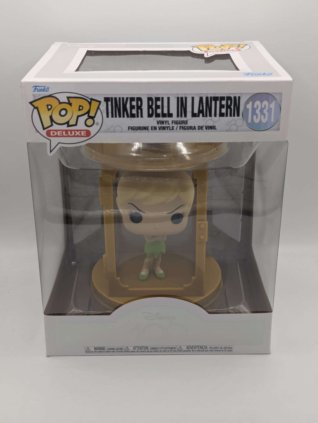 Damaged Box | TINKER BELL IN LANTERN | Funko Pop Deluxe | Disney 100 | Peter Pan #1331