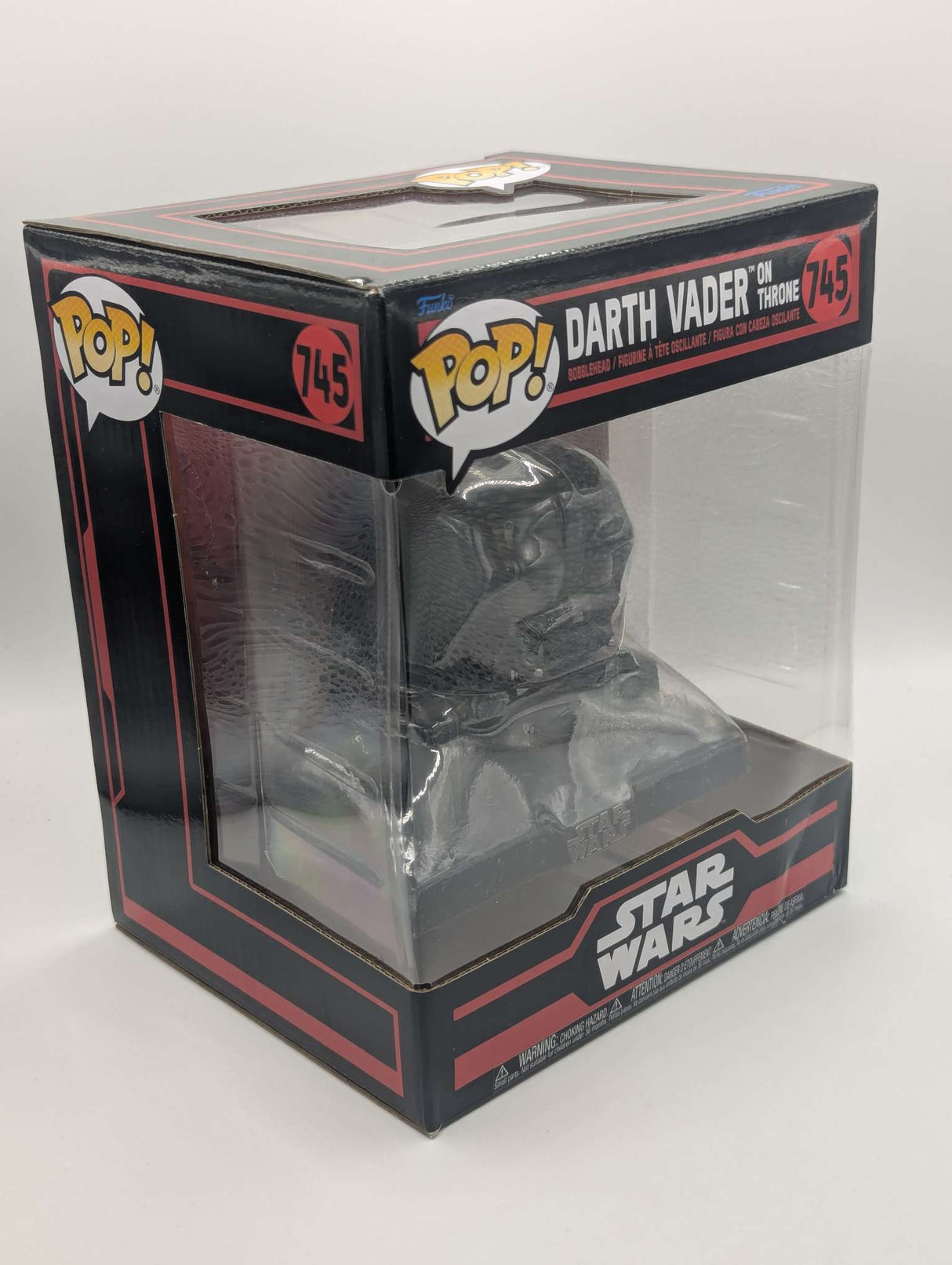 Damaged Box | DARTH VADER ON THRONE | Funko Pop Star Wars Deluxe Dark Side #745