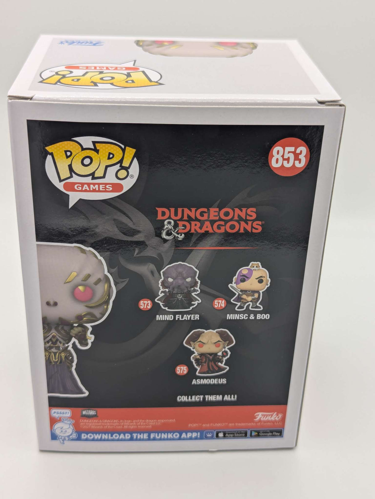 VECNA (WITH D20 DICE) METALLIC | Dungeons & Dragons | Funko Pop Games #853