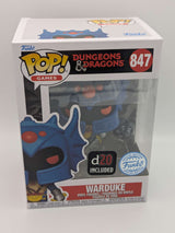 WARDUKE (WITH D20 DICE) | Dungeons & Dragons | Funko Pop Games #847