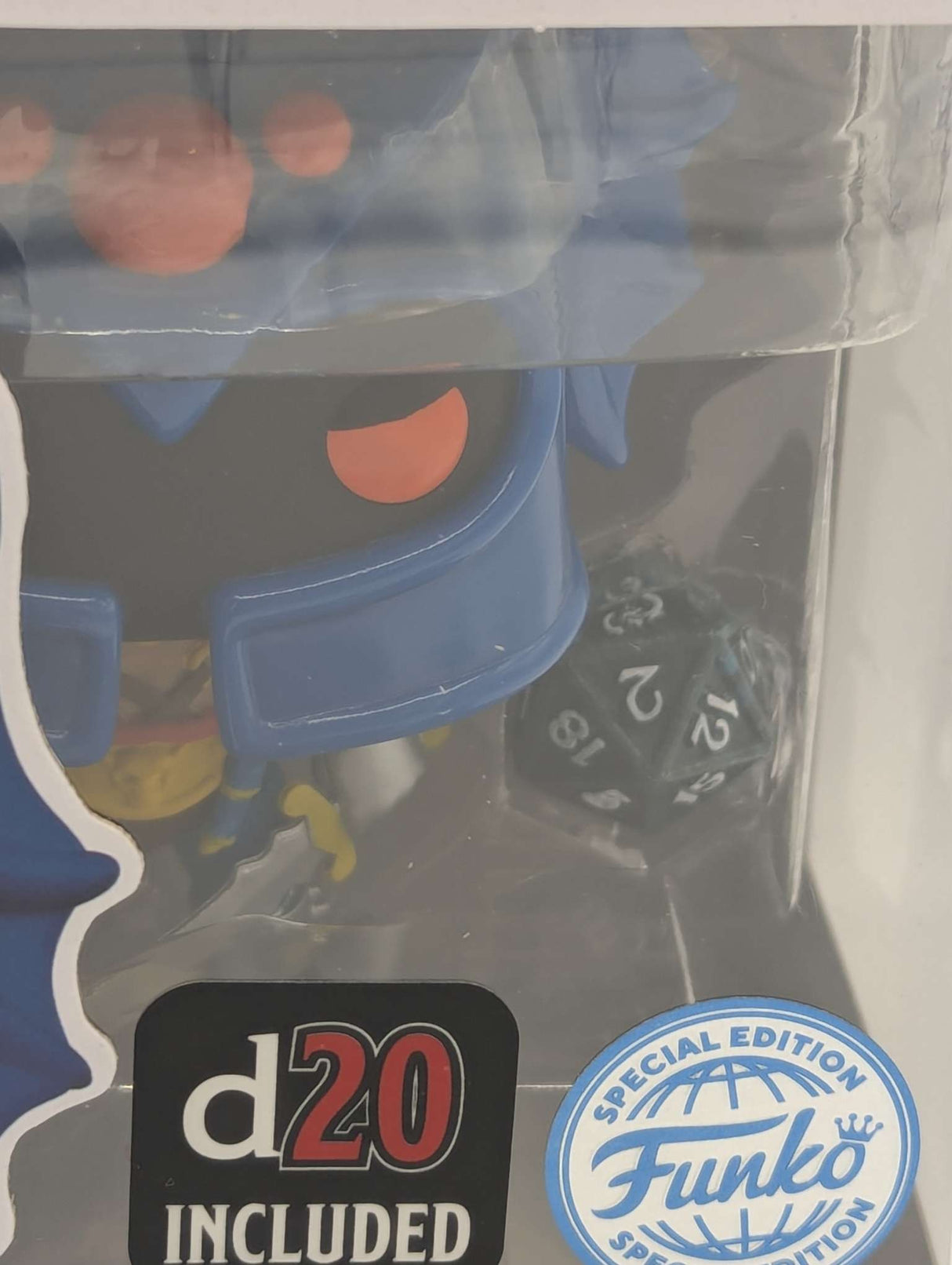 WARDUKE (WITH D20 DICE) | Dungeons & Dragons | Funko Pop Games #847