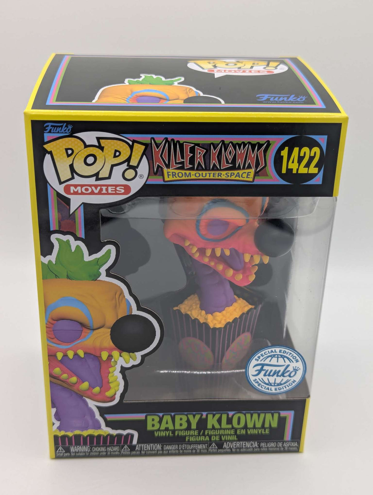 BABY KLOWN | Killer Klowns from Outer Space | Funko Movies | Blacklight #1422