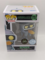 BENDER (BURPING) | Futurama | Funko Pop Animation | GLOW CHASE #1757