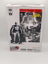 DC BATMAN WITH BLACK ADAM COMIC | Page Punchers | Line Art Variant | 7 inch Figure | McFarlane Toys