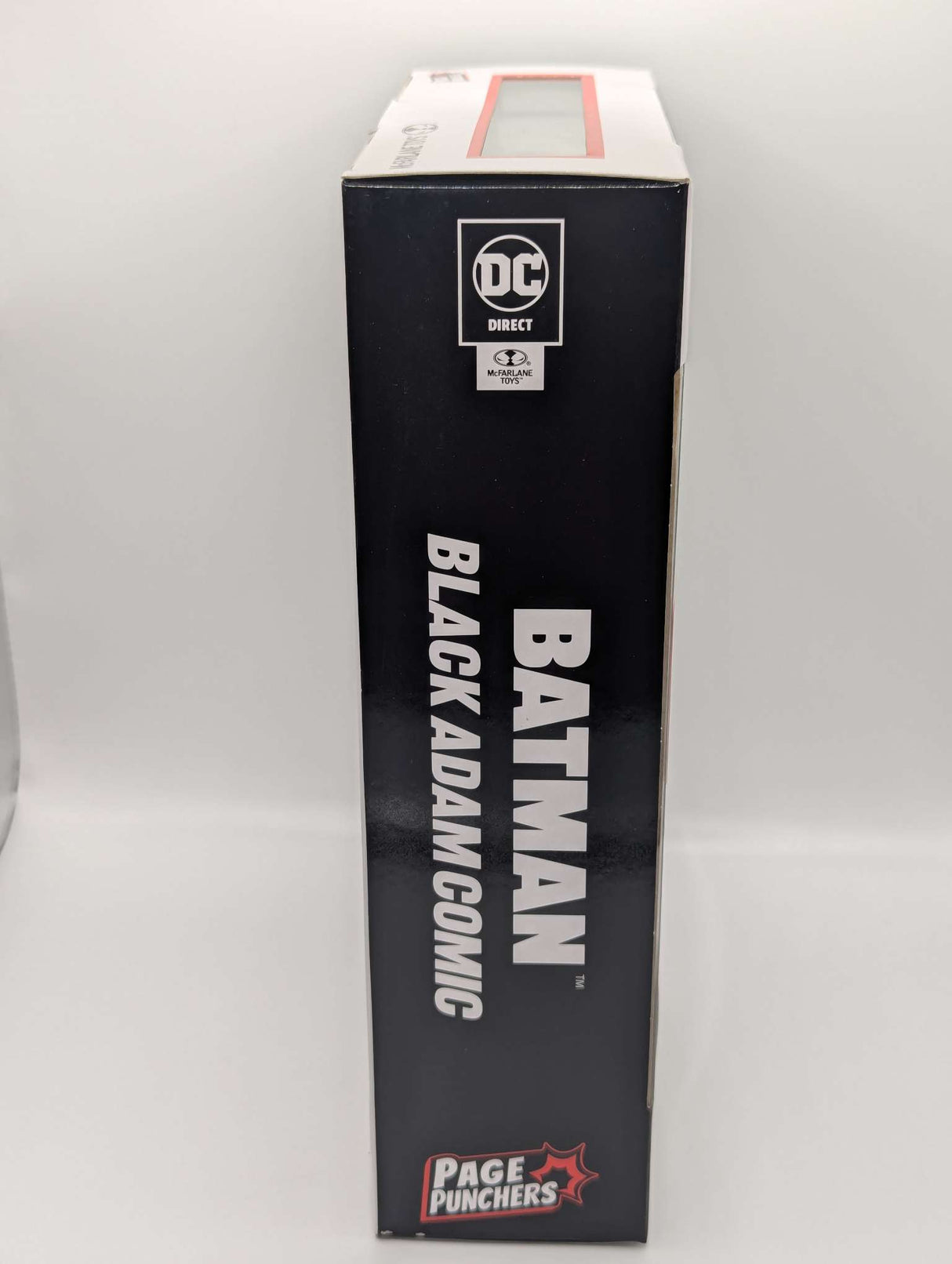 DC BATMAN WITH BLACK ADAM COMIC | Page Punchers | Line Art Variant | 7 inch Figure | McFarlane Toys