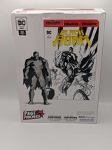 BLACK ADAM WITH COMIC | Page Punchers | Line Art Variant | 7 inch Figure | McFarlane Toys