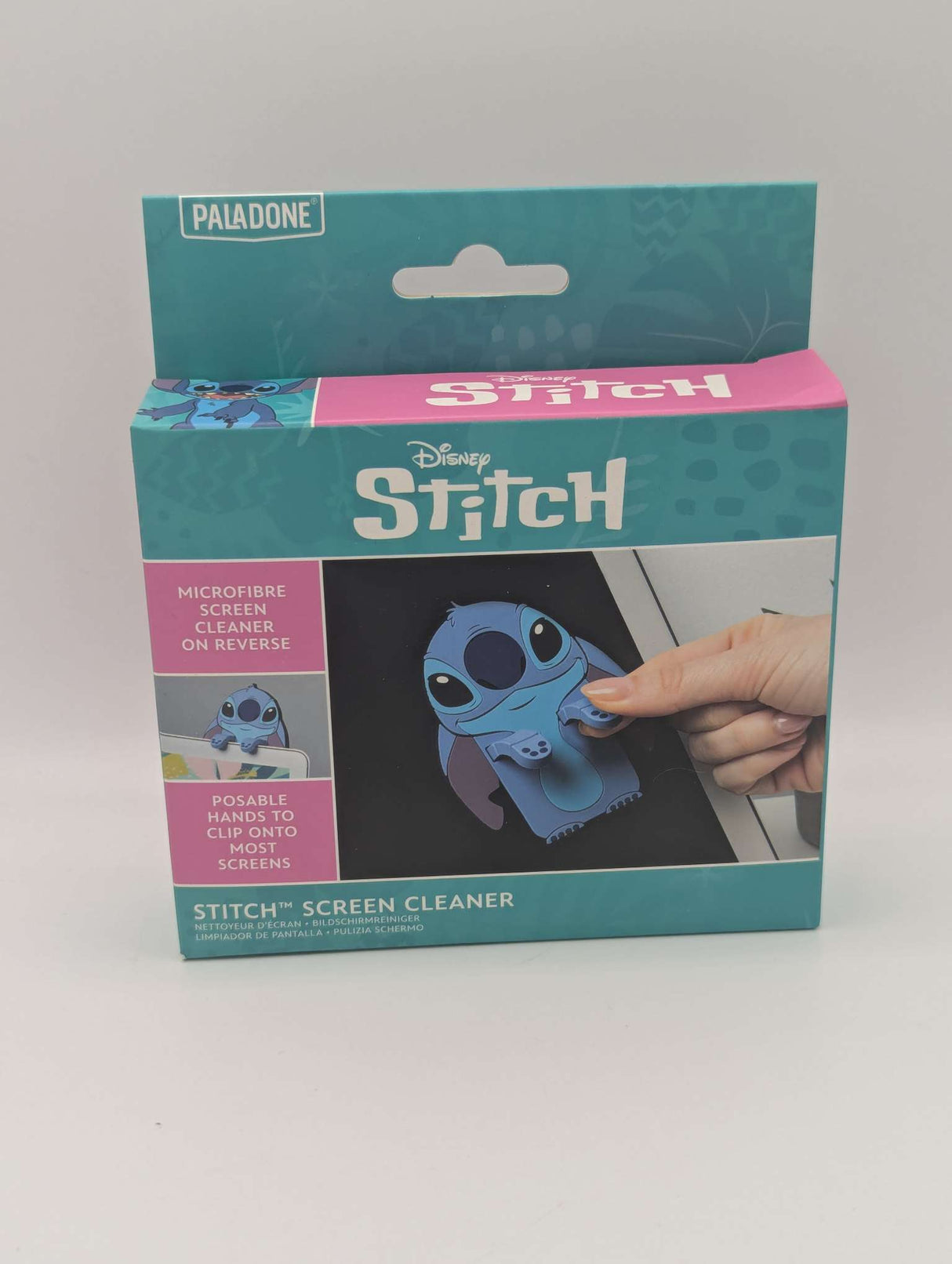 Stitch | Clip On Character Screen Cleaner Blue | Paladone