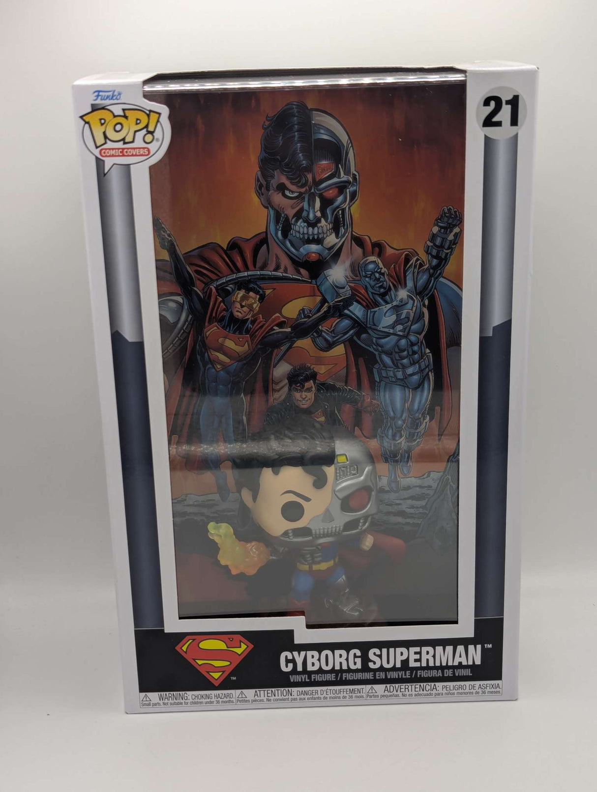 DC CYBORG SUPERMAN | Funko Pop Comic Covers #21