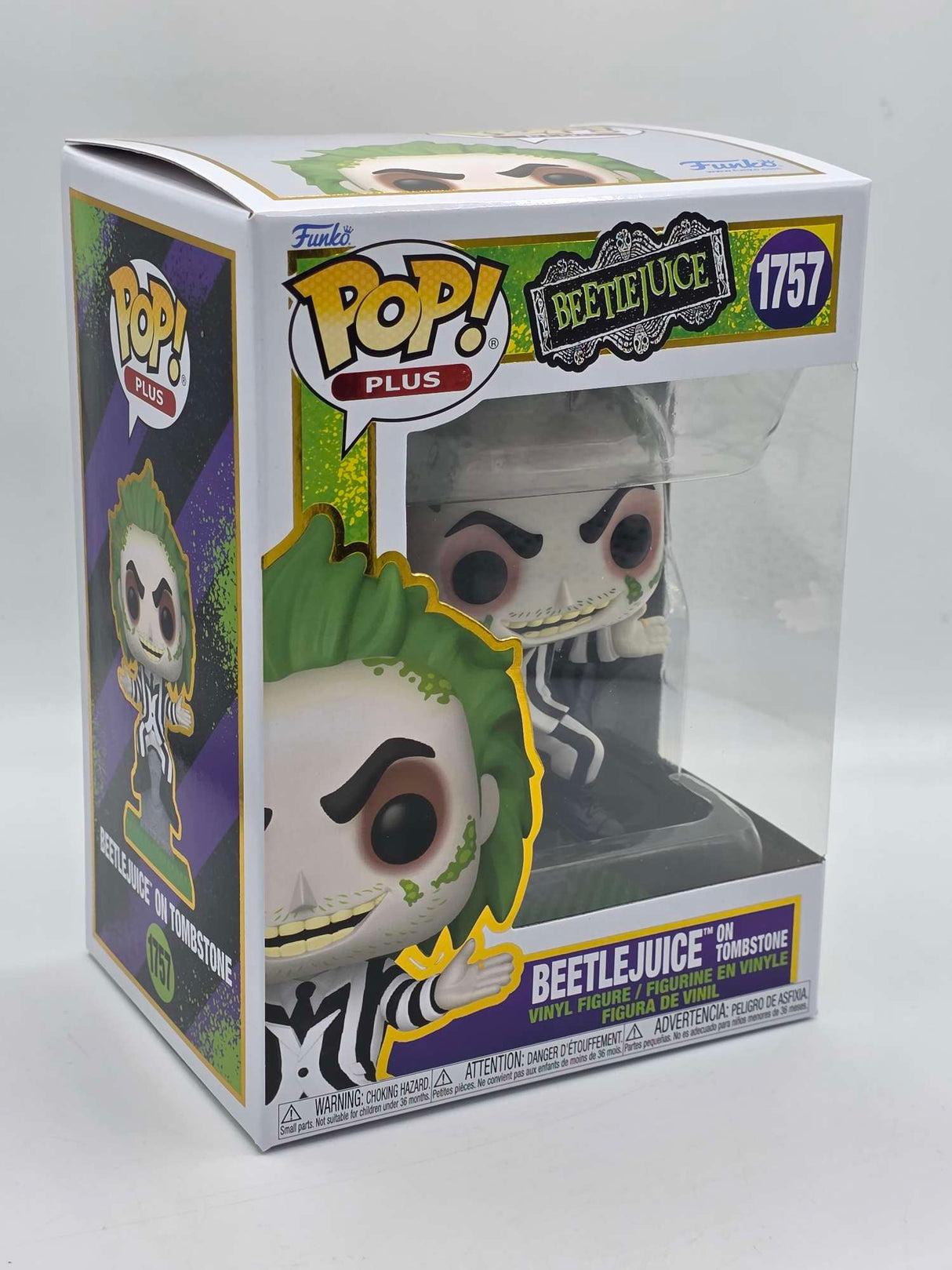 BEETLEJUICE (ON TOMBSTONE) | Beetlejuice | Funko Pop Plus #1757