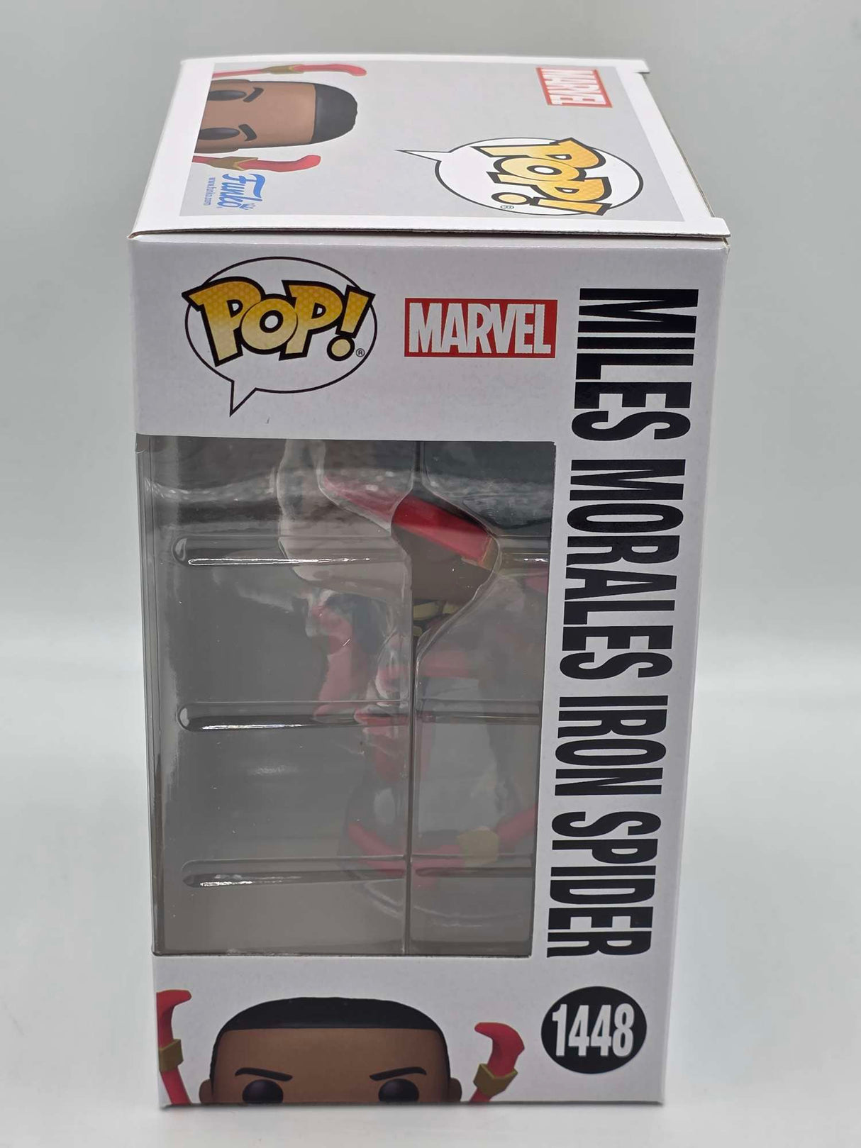 MILES MORALES (UNMASKED) | Iron Spider | Funko Pop Marvel #1448 Chase