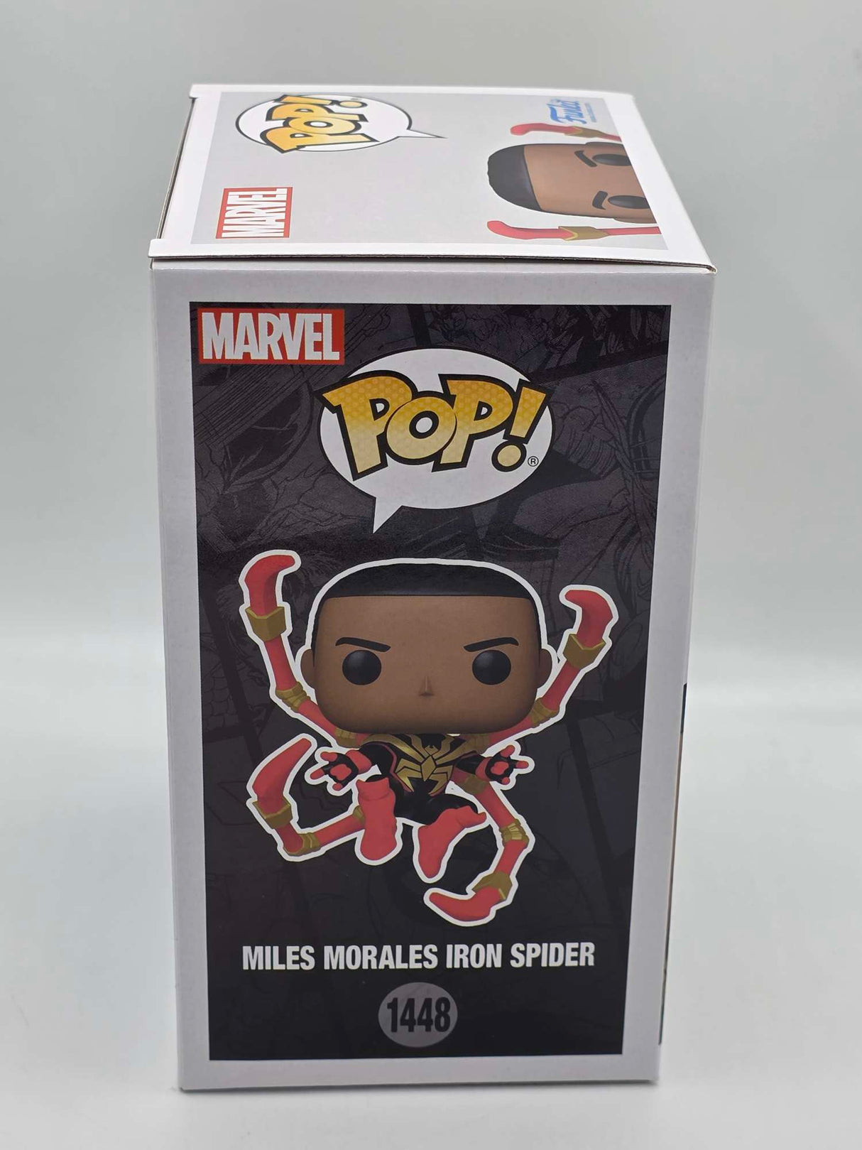 MILES MORALES (UNMASKED) | Iron Spider | Funko Pop Marvel #1448 Chase