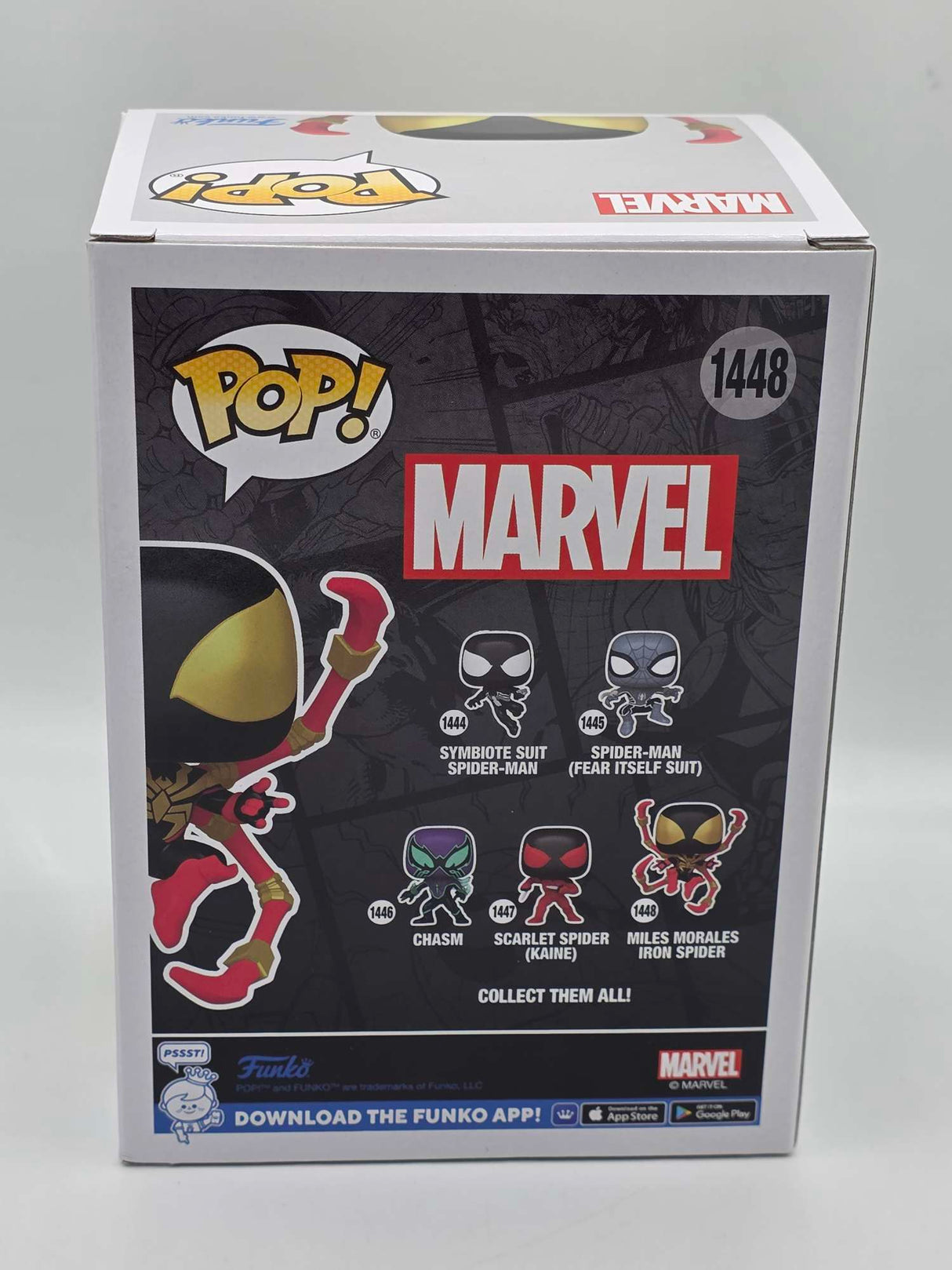 MILES MORALES (MASKED) | Iron Spider | Funko Pop Marvel #1448