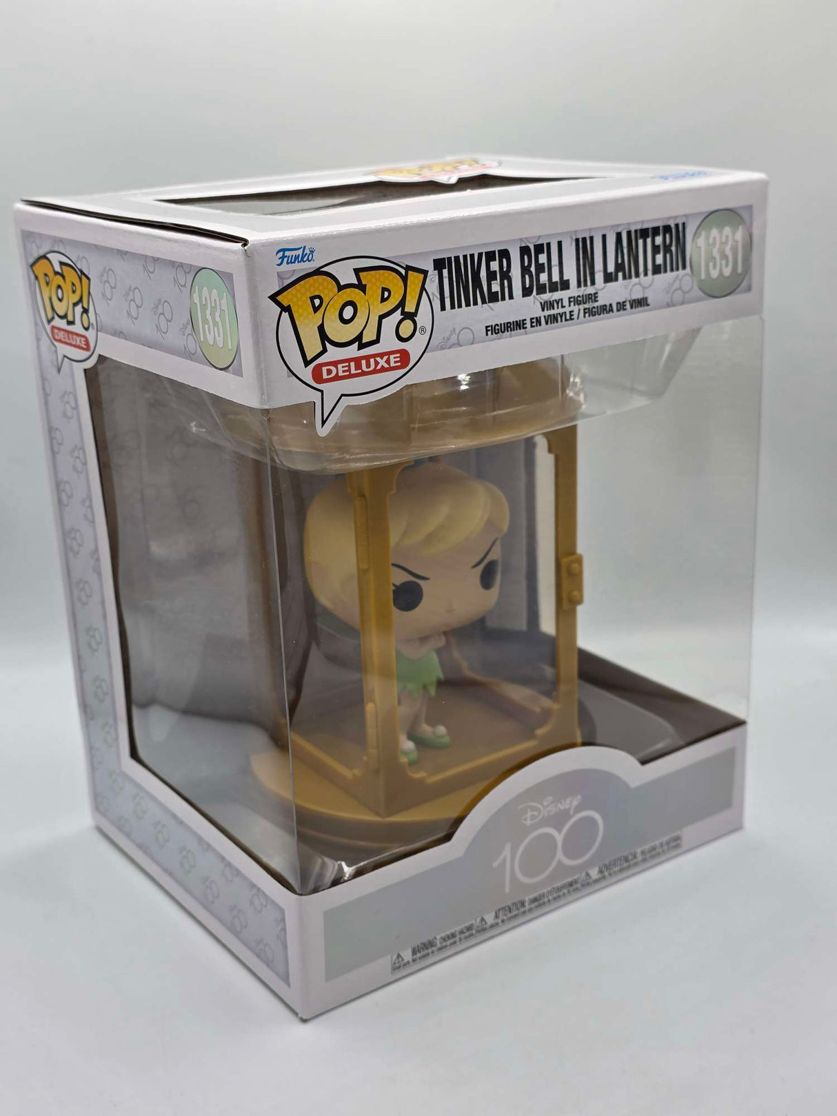 Damaged Box | TINKER BELL IN LANTERN | Funko Pop Deluxe | Disney 100 | Peter Pan #1331