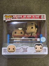 Damaged Box | HULK HOGAN AND ANDRE THE GIANT IN RING| Funko Pop WWE | 2 Pack