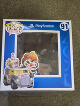 Damaged Box | Sweet Tooth & Ice Cream Truck | PlayStation Twisted Metal | Funko Pop Rides #91