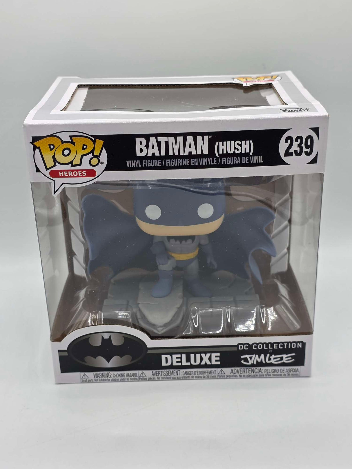 Damaged Box | BATMAN HUSH GARGOYLE | Funko Pop Heroes Deluxe by Jim Lee #239