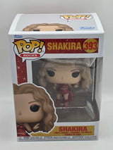 Damaged Box | SHAKIRA SUPER BOWL | Funko Pop Rocks | Metallic #393