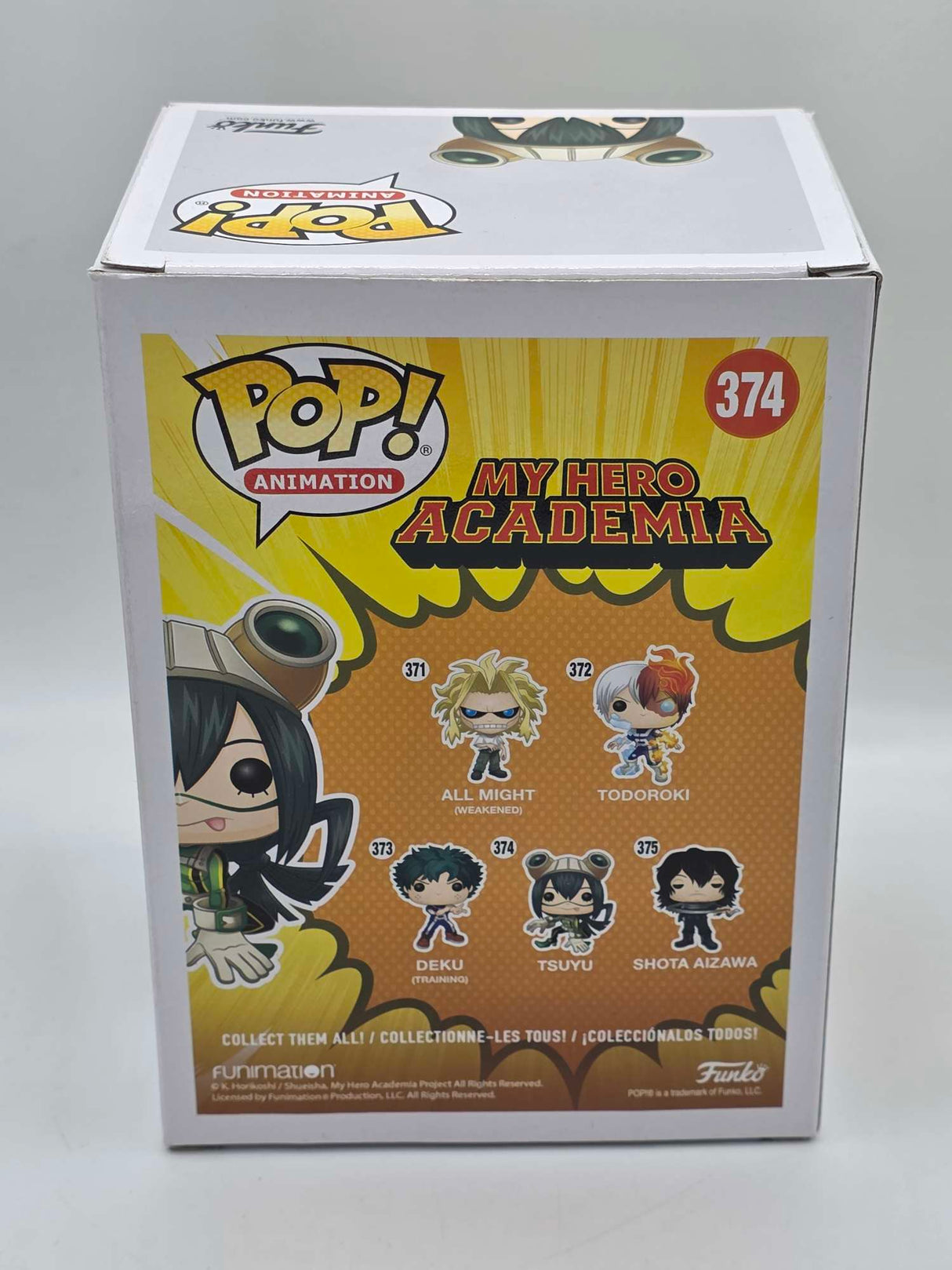 Damaged Box | Funko Pop Animation | My Hero Academia | Tsuyu #374