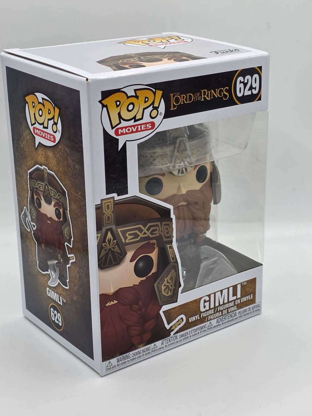 Damaged Box | GIMLI | Funko Pop Movies | The Lord of the Rings #629