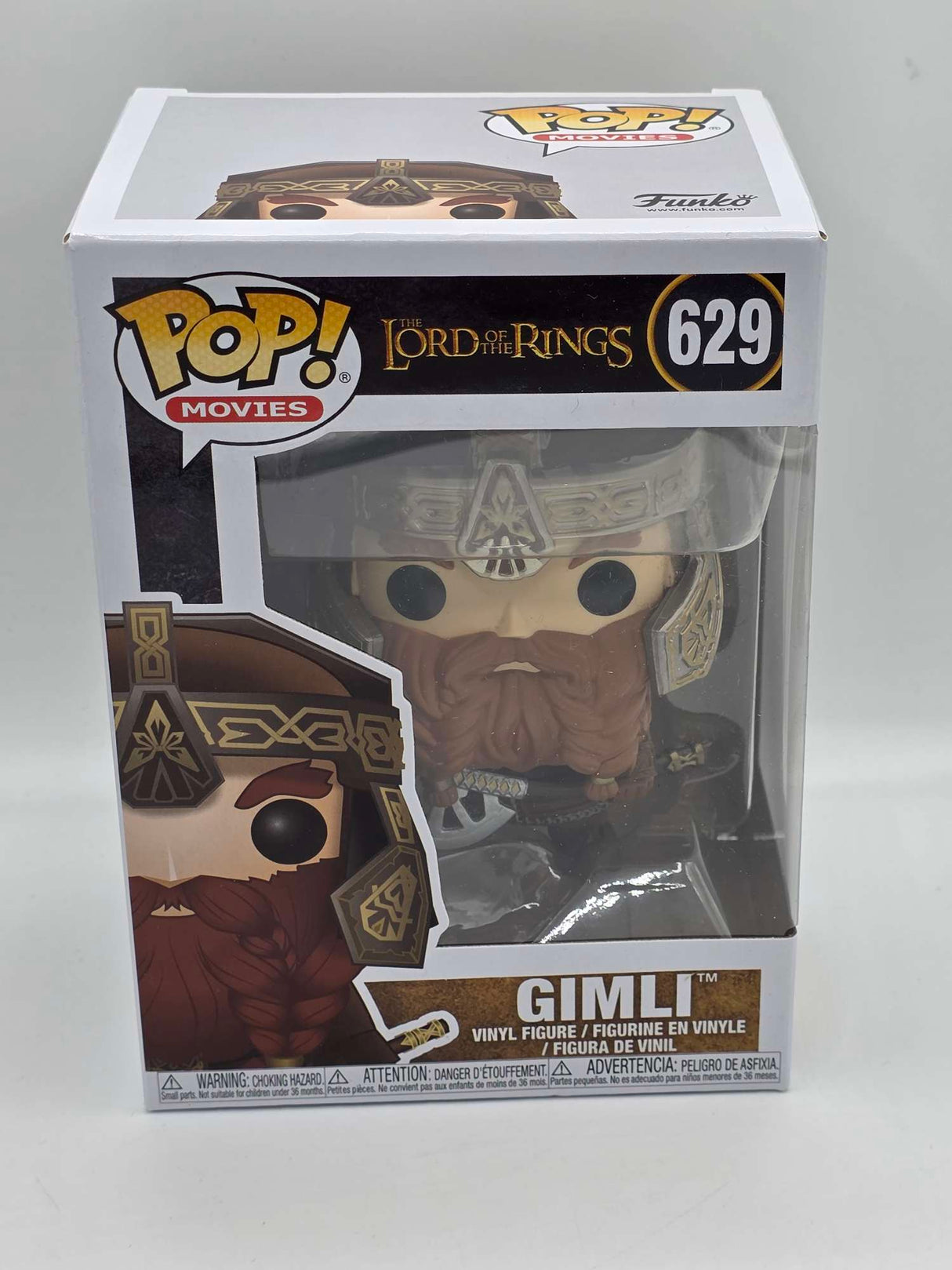 Damaged Box | GIMLI | Funko Pop Movies | The Lord of the Rings #629