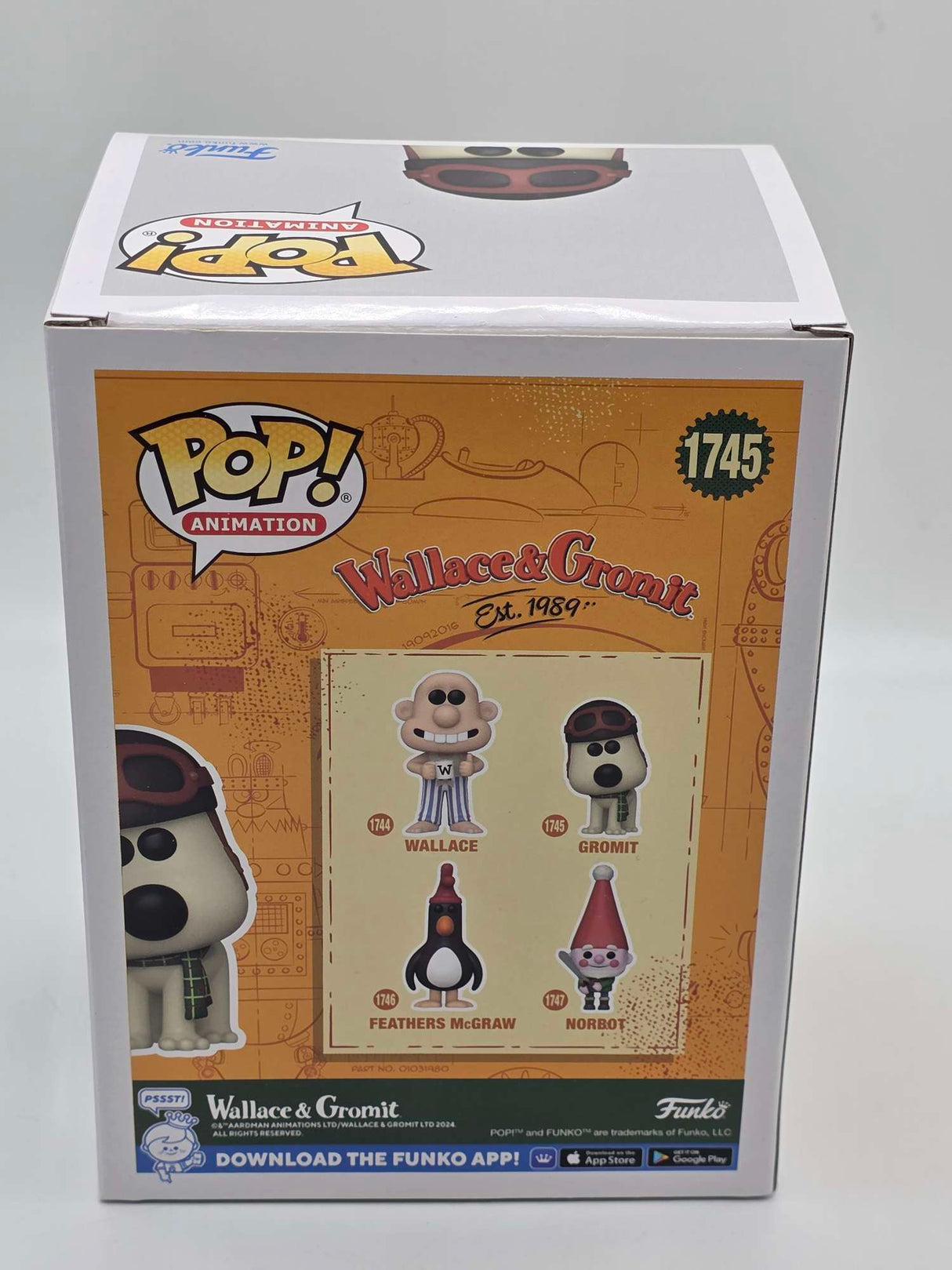 Damaged Box | GROMIT | Wallace & Gromit | Funko Pop Animation #1745