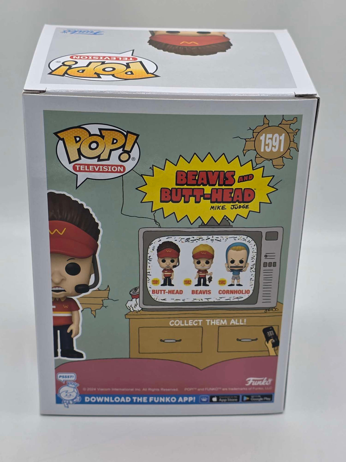 Damaged Box | BUTT-HEAD | Beavis and Butt-Head | Funko Pop Television #1591