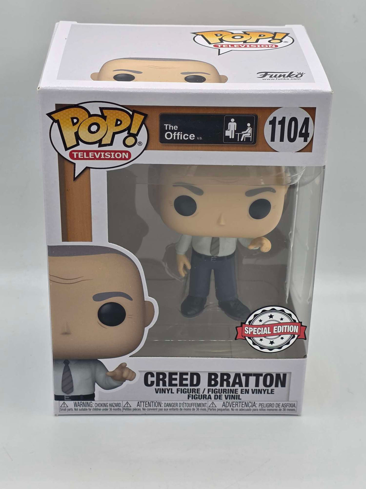 Damaged Box | CREED BRATTON | Funko Pop Television | The Office #1104