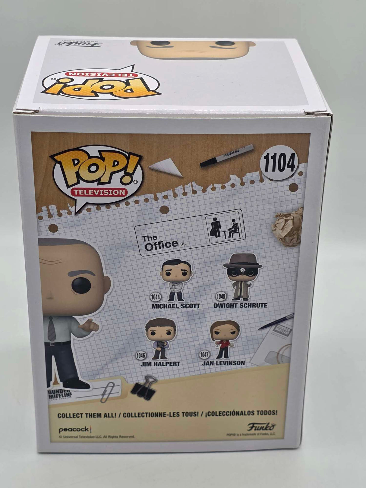 Damaged Box | CREED BRATTON | Funko Pop Television | The Office #1104