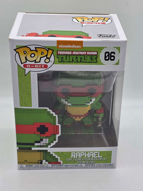 Damaged Box | RAPHAEL | Funko Pop 8-Bit | Teenage Mutant Ninja Turtles #06