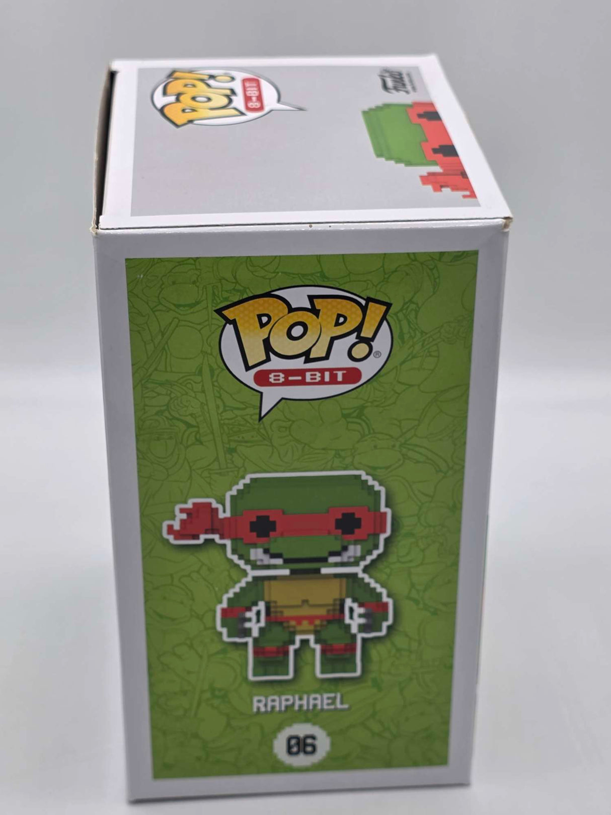 Damaged Box | RAPHAEL | Funko Pop 8-Bit | Teenage Mutant Ninja Turtles #06