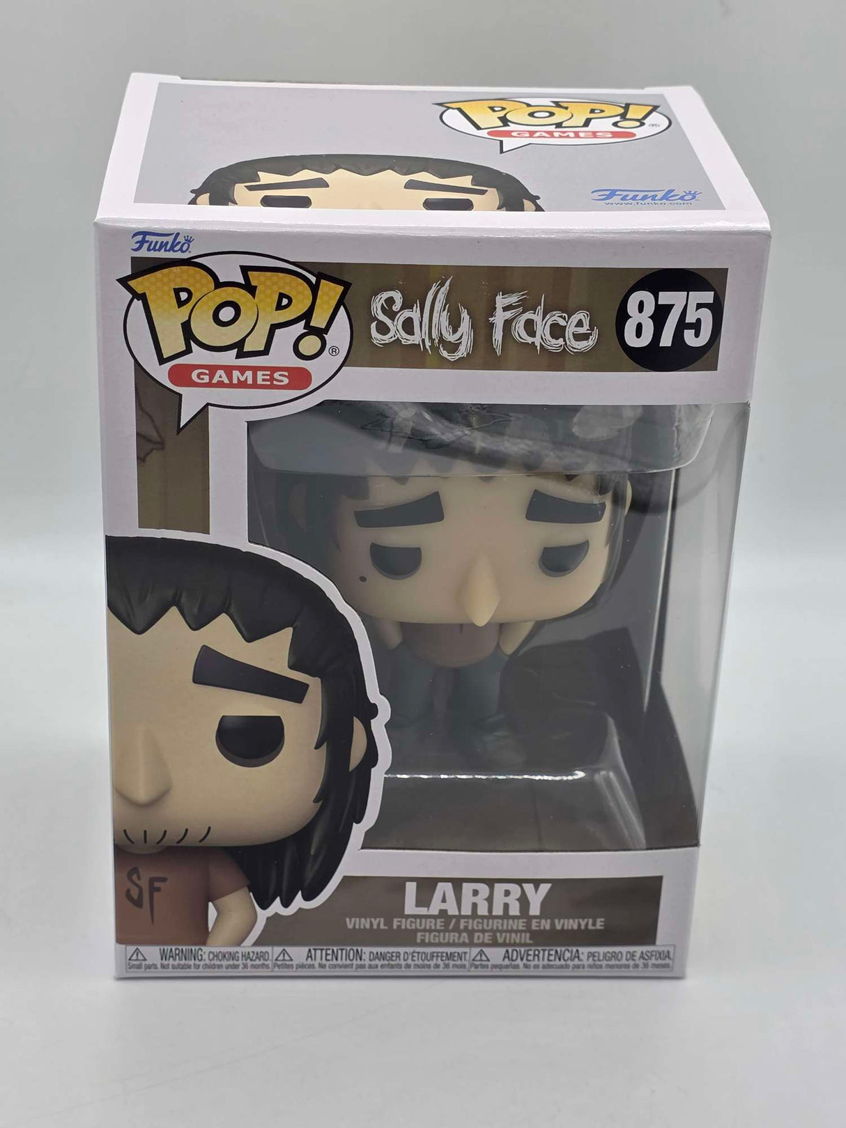 Damaged Box | LARRY | Funko Pop Games | Sally Face #875