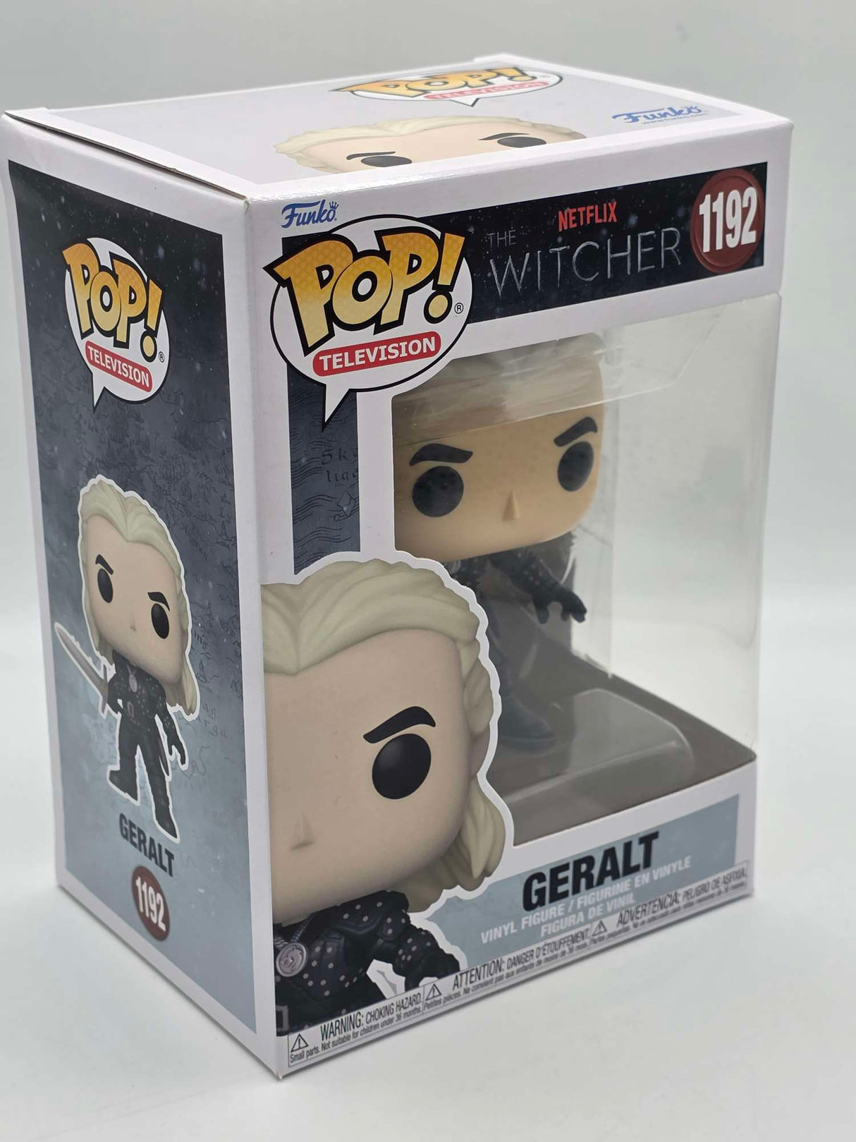 Damaged Box | GERALT | Funko Pop Television | Netflix The Witcher #1192