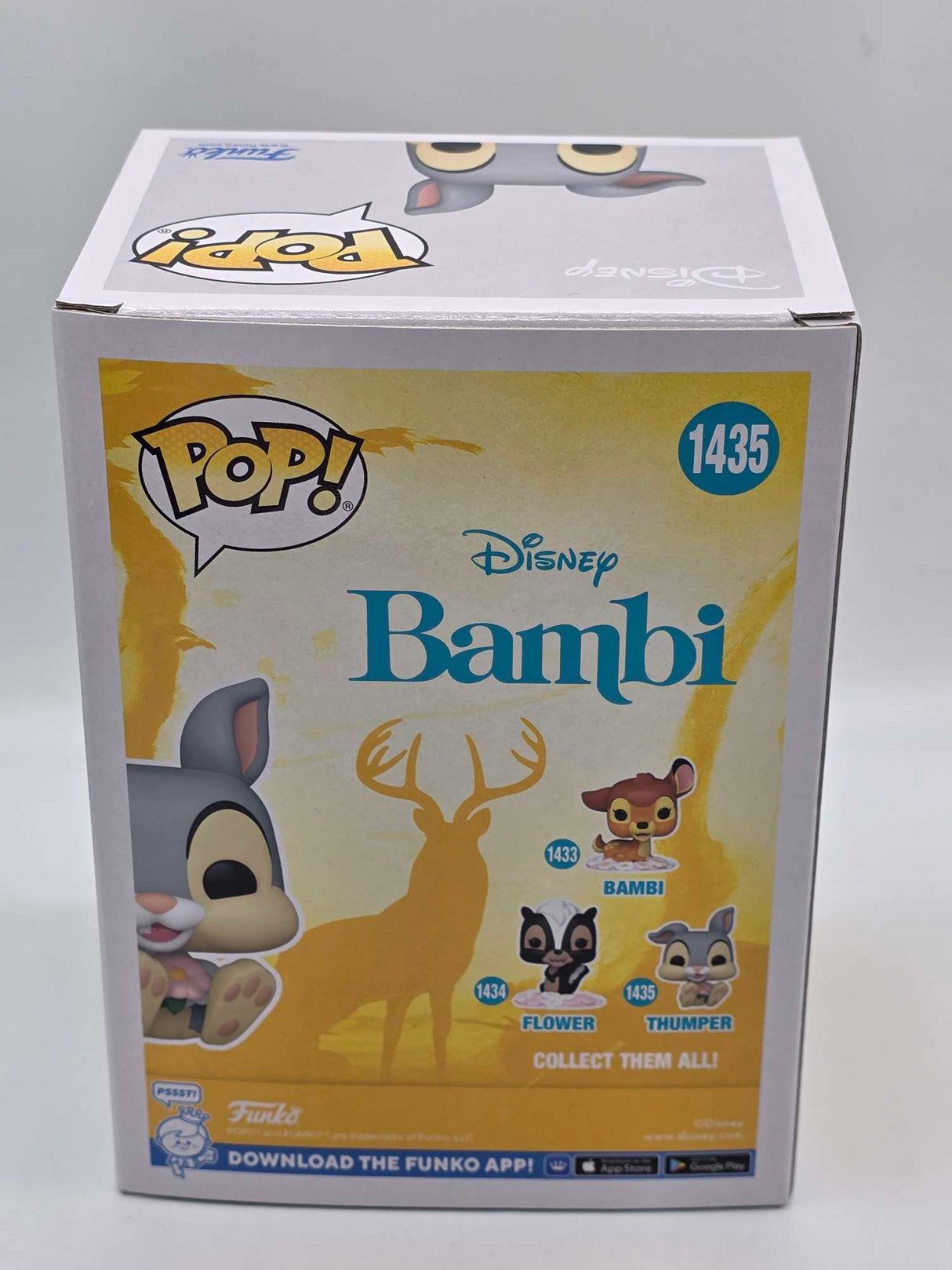 Damaged Box | THUMPER | Funko Pop Disney Classics | Bambi #1435